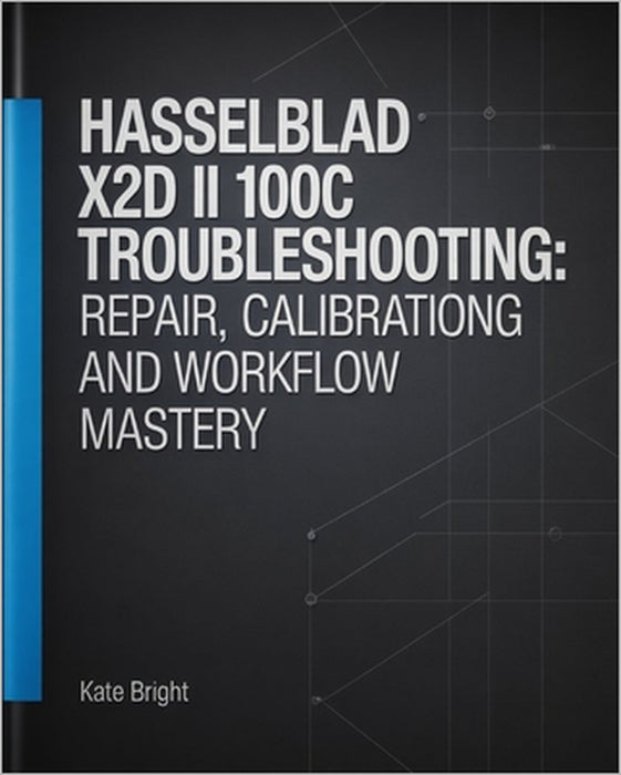 Hasselblad X2D II 100C Troubleshooting: Repair, Calibration, and Workflow Mastery by Kate Bright