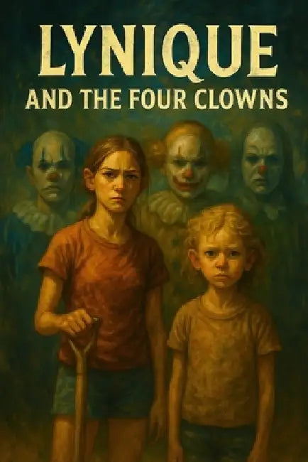 Lynique and the Four Clowns by Chatgpt 5, Mj Taljaard, Lynique Taljaard