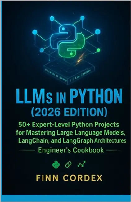 Llms in Python: 50+ Expert-Level Python Projects for Mastering Large Language Models, Langchain, and Langgraph Architectures by Cordex, Finn