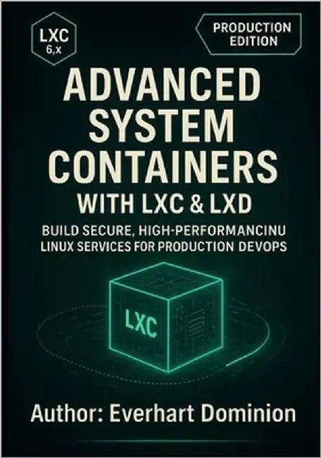 Advanced System Containers with LXC & LXD: Build Secure, High-Performance Linux Services for Production DevOps by Dominion, Everhart