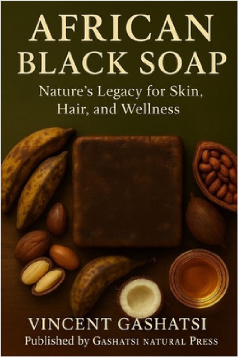 African Black Soap: Nature's Legacy for Skin, Hair, and Wellness: Honoring Africa's Ancient Wisdom for Modern Natural Beauty by Vincent Gashatsi