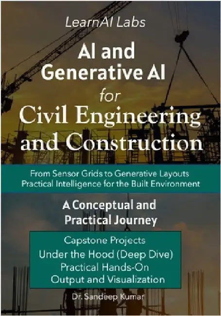 AI and Generative AI for Civil Engineering and Construction: A Conceptual and Practical Journey by Kumar, Sandeep