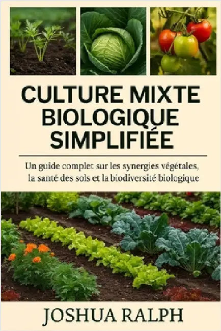 Culture mixte biologique simplifiée: Un guide complet sur les synergies végétales, la santé des sols et la biodiversité biologique by Ralph, Joshua