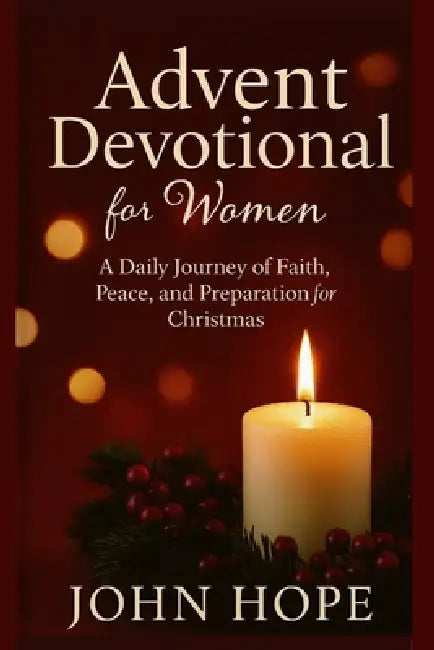 Advent Devotional for Women: A Daily Journey of Faith, Peace, and Preparation for Christmas by John Hope