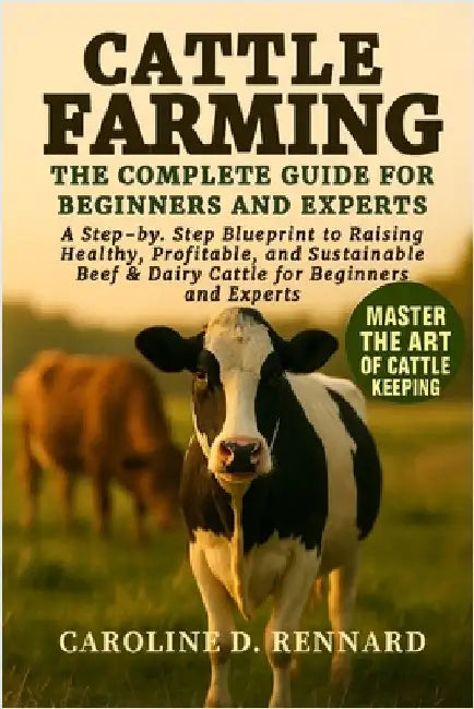Cattle Farming the Complete Guide for Beginners and Experts: A Step-by-Step Blueprint to Raising Healthy, Profitable, and Sustainable Beef & Dairy Cat by D. Rennard, Caroline