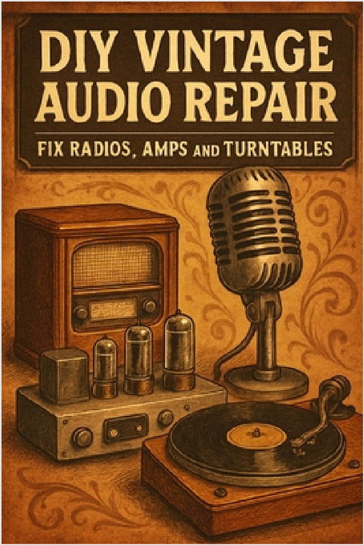 DIY Vintage Audio Repair: Fix Radios, Amps and Turntables by Morgan Reid