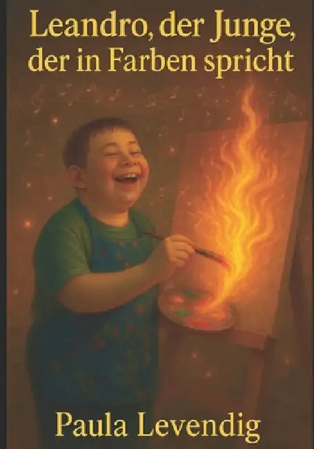 Leandro der mit Farben spricht by Paula Levendig