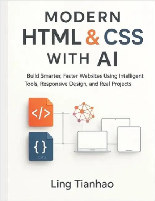 Modern HTML & CSS with AI: Build Smarter, Faster Websites Using Intelligent Tools, Responsive Design, and Real Projects by Tianhao, Ling
