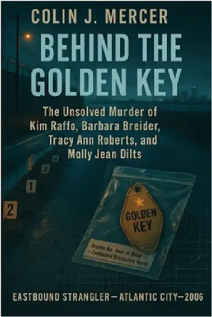 Behind the Golden Key: The Unsolved Murder of Kim Raffo, Barbara Breidor, Tracy Ann Roberts, and Molly Jean Dilts Eastbound Strangler, Atlantic City, by Mercer, Colin J.