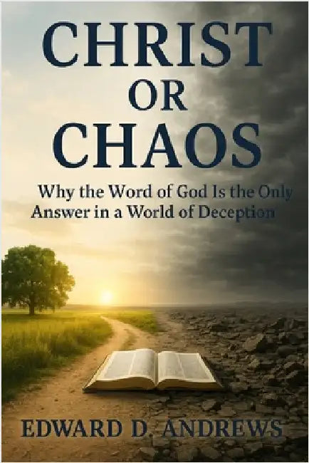 Christ or Chaos: Why the Word of God Is the Only Answer in a World of Deception by Andrews, Edward D.