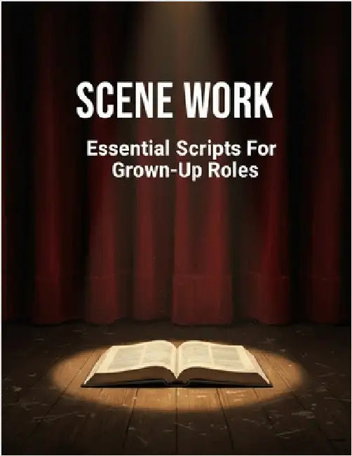 Scene Work: Essential Scripts For Grown-Up Roles by Turner, Gerry