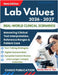 Lab Values: Mastering Clinical Test Interpretation, Reference Ranges & Patient Care by Publication, Chaks