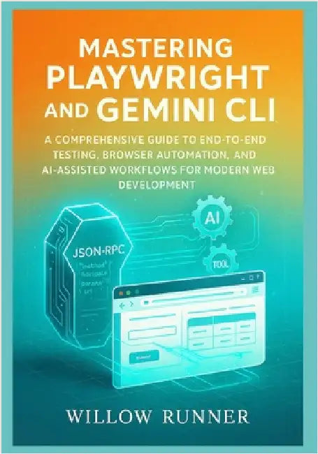 Automated Testing and AI-Powered Development: Mastering Playwright and Gemini CLI: A Comprehensive Guide to End-to-End Testing, Browser Automation, an by Runner, Willow