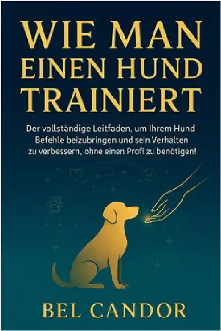 Wie Man Einen Hund Trainiert: Der vollständige Leitfaden, um Ihrem Hund Befehle beizubringen und sein Verhalten zu verbessern, ohne einen Profi zu ben by Candor, Bel