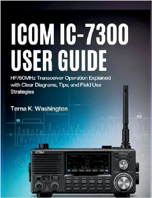 Icom IC-7300 User Guide: HF/50MHz Transceiver Operation Explained with ...