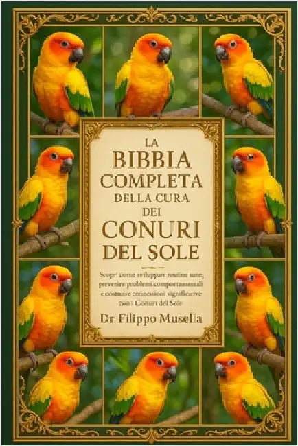 La Bibbia Completa Della Cura Dei Conuri del Sole: Scopri come sviluppare routine sane, prevenire problemi comportamentali e costruire connessioni sig by Musella, Filippo