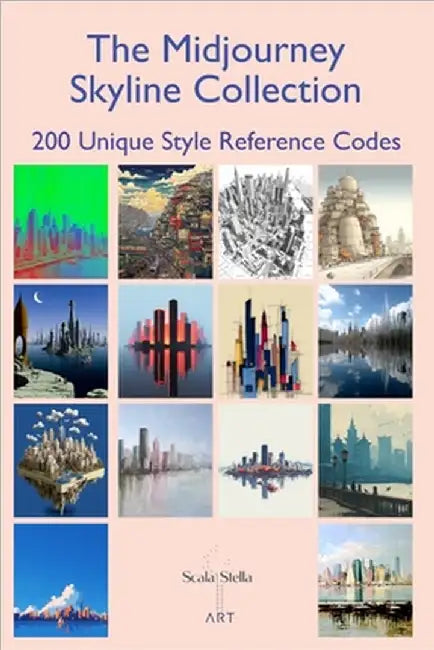 The Midjourney Skyline Collection: 200 Unique Style Reference Codes by Spiess-Knafl, Farzaneh
