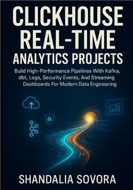 ClickHouse Real-Time Analytics Projects: Build High-Performance Pipelines With Kafka, dbt, Logs, Security Events, And Streaming Dashboards For Modern by Sovora, Shandalia