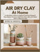 Air Dry Clay at Home: No-Kiln Pottery Projects For Beginners, Crack-Free Techniques, Trays, Planters, Ornaments, Stylish Home Decor, Gifts, and A Simp by M. Underhill, Jeffrey
