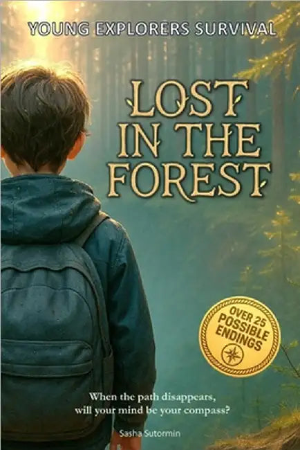Young Explorers Survival: Lost in the Forest: An interactive power to choose adventure where you say which way the story goes, as every choice and eve by Sutormin, Sasha
