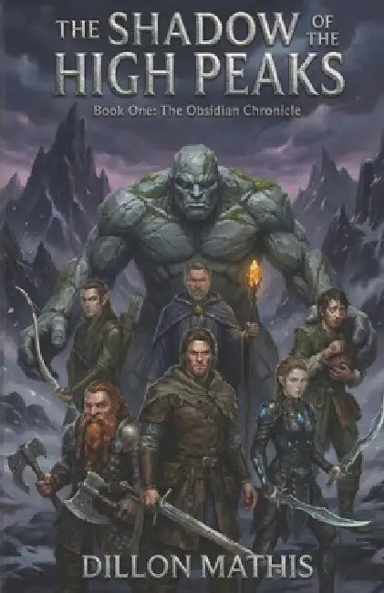 The shadow of the high peaks: Book one: The obsidian chronicle by Dillon Alexander Mathis