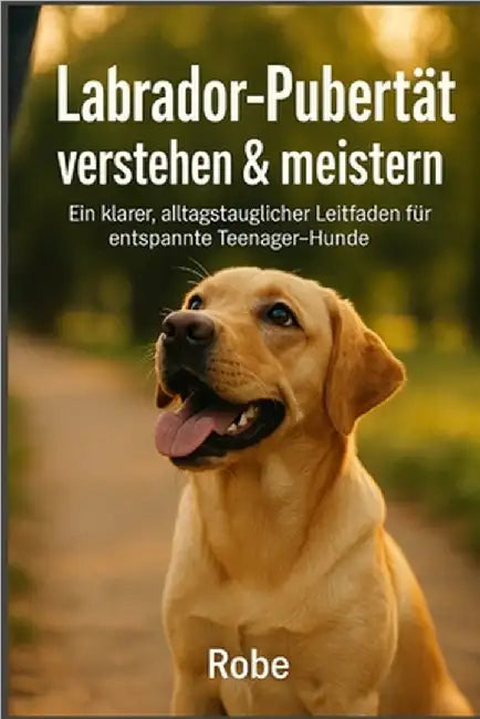 Labrador in der Pubertät sicher führen: Leinenziehen, Aufdrehen und Rückruf ruhig begleiten - mit klaren Schritten durch die schwierigste Junghundphas by Robe