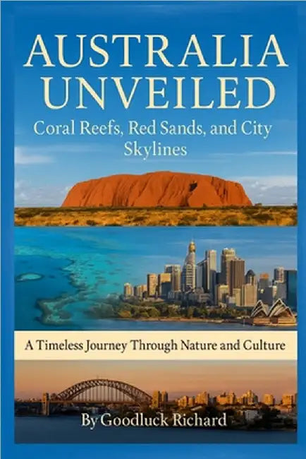 Australia Unveiled: Coral Reefs, Red Sands, and City Skylines by Richard, Goodluck
