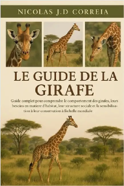 Le Guide de la Girafe: Guide complet pour comprendre le comportement des girafes, leurs besoins en matière d'habitat, leur structure sociale et la sen by J. D. Correia, Nicolas