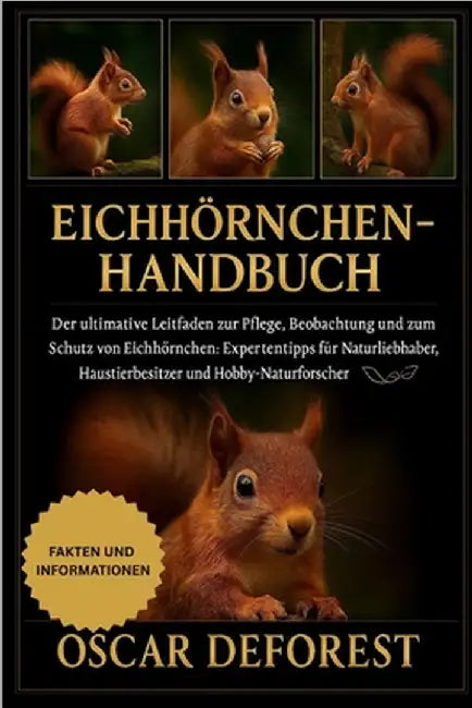 Eichhörnchen-Handbuch: Der ultimative Leitfaden zur Pflege, Beobachtung und zum Schutz von Eichhörnchen: Expertentipps für Naturliebhaber, Haustierbes by DeForest, Oscar