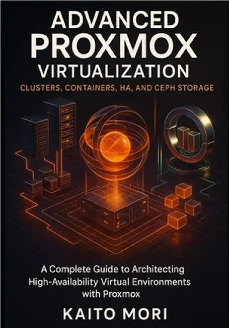Advanced Proxmox Virtualization Clusters, Containers, HA, and Ceph Storage: A Complete Guide to Architecting High-Availability Virtual Environments wi by Mori, Kaito