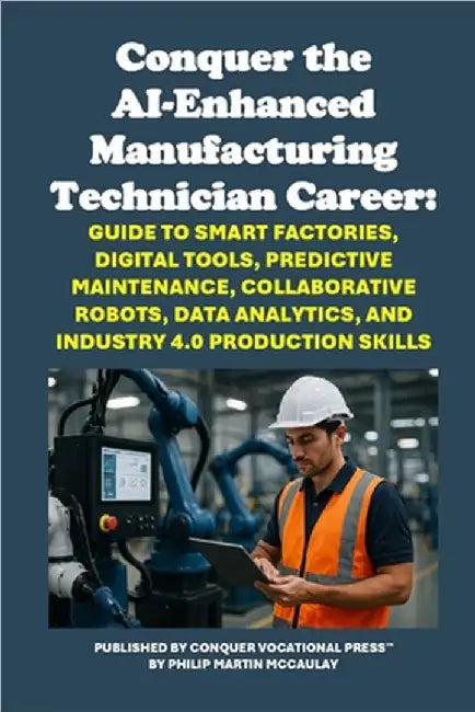 Conquer the AI-Enhanced Manufacturing Technician Career: Guide to Smart Factories, Digital Tools, Predictive Maintenance, Collaborative Robots, Data A by McCaulay, Philip Martin