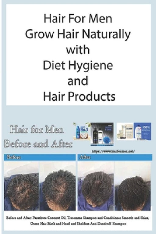 Hair For Men Grow Hair Naturally with Diet Hygiene and Hair Products by Smit Chacha