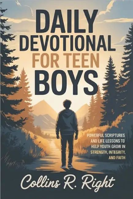 Daily Devotional For Teen Boys: Powerful Scriptures and Life Lessons to Help Youth Grow in Strength, Integrity, and Faith by R. Right, Collins
