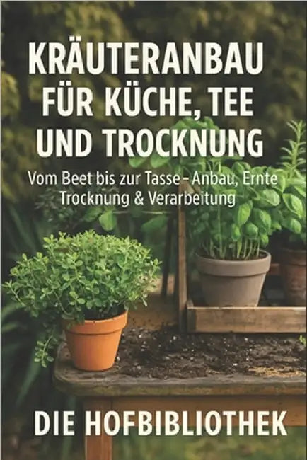 Kräuteranbau für Einsteiger: Küche, Tee & Trocknung leicht gemacht: Der praktische Ratgeber für Anbau, Ernte, Haltbarmachen & Genuss aus dem eigenen K by Hofbibliothek, Die
