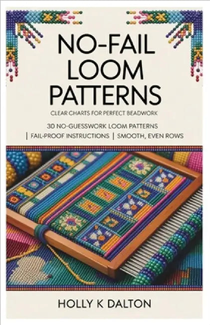 No-Fail Loom Patterns: Clear Charts for Perfect Beadwork: 30 No-Guesswork Loom Patterns Fail-Proof Instructions Smooth, Even Rows by Dalton, Holly K.