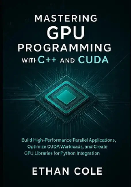 Mastering GPU Programming with C]+ and CUDA: Build High-Performance Parallel Applications, Optimize CUDA Workloads, and Create GPU Libraries for Pytho by Ethan Cole