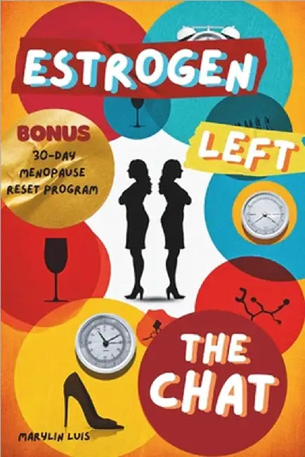 Estrogen Left the Chat: Hot Flashes, Stubborn Weight, and Hormones That Don't Behave - The Menopause Reset Program for Women. Meal Plan Included by Luis, Marilyn