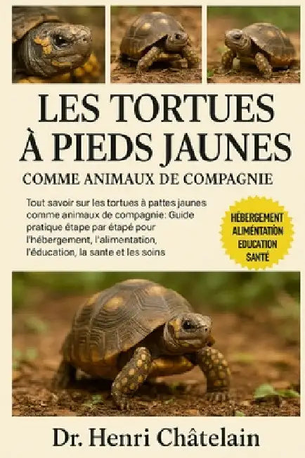 Les Tortues À Pieds Jaunes Comme Animaux de Compagnie: Tout savoir sur les tortues à pattes jaunes comme animaux de compagnie: Guide pratique étape pa by Henri Châtelain