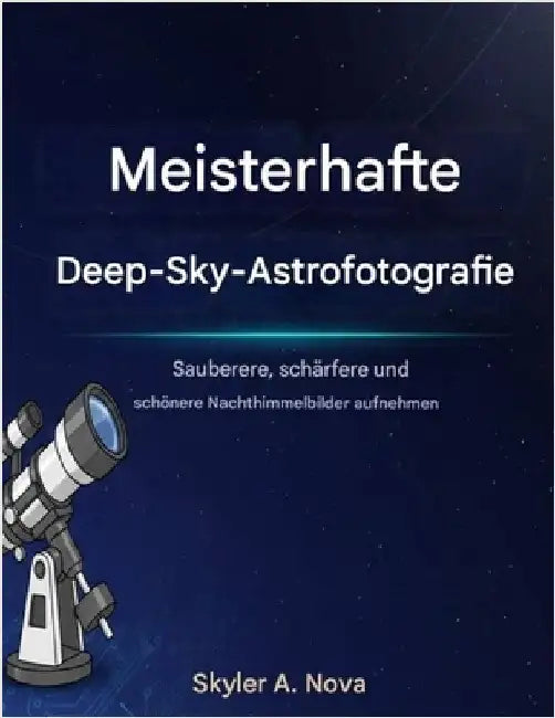 Meistern der Deep-Sky-Astrofotografie: Erstellen Sie klare re, schärfere und schönere Nachthimmel Bilder by Nova, Skyler A.