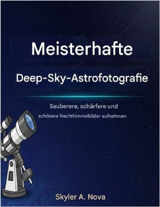 Meistern der Deep-Sky-Astrofotografie: Erstellen Sie klare re, schärfere und schönere Nachthimmel Bilder by Skyler A. Nova