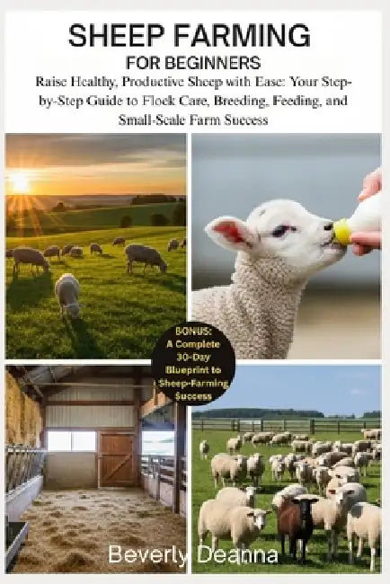 Sheep Farming for Beginners: Raise Healthy, Productive Sheep with Ease: Your Step-by-Step Guide to Flock Care, Breeding, Feeding, and Small-Scale Farm by Beverly Deanna