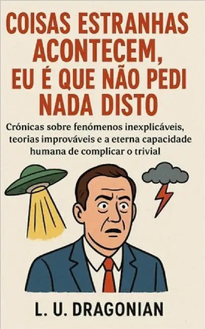 Coisas Estranhas Acontecem, Eu é que Não Pedi Nada Disto: Crónicas sobre fenómenos inexplicáveis, teorias improváveis e a eterna capacidade humana de by Dragonian, Lu