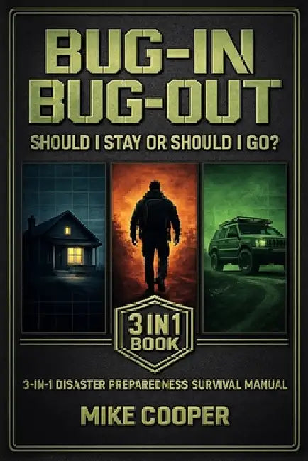 Bug In Bug Out: Should I Stay or Should I Go?: 3-in-1 Disaster Preparedness Survival Manual by Mike Cooper