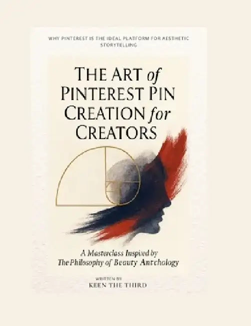 The Art of Pinterest Pin Creation for Creators: A Masterclass Inspired by The Philosophy of Beauty Anthology by Keen The Third