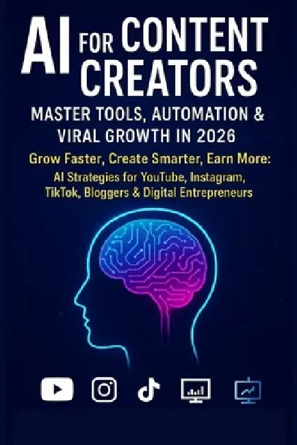 AI for Content Creators: Master Tools, Automation & Viral Growth in 2026: Grow Faster, Create Smarter, Earn More: AI Strategies for YouTube, Instagram by Vivek Chauhan