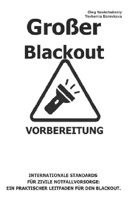 Großer Blackout. Vorbereitung.: Internationale Standards für zivile Notfallvorsorge: Ein praktischer Leitfaden für den Blackout. by Yevheniia Borovkova