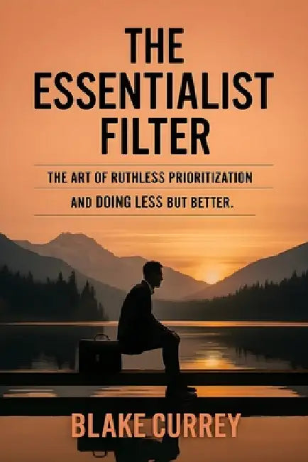 The Essentialist Filter: The Art of Ruthless Prioritization and Doing Less but Better by Blake Currey