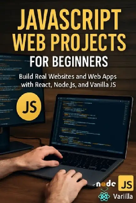 JavaScript Web Projects for Beginners: Build Real Websites and Web Apps with React, Node.js, and Vanilla JS by Alexander Rhea
