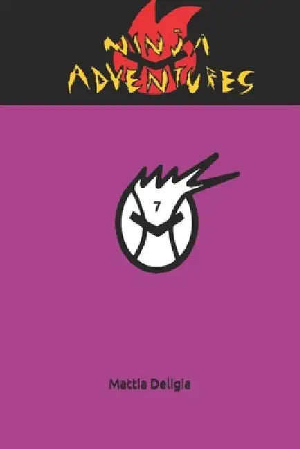 Ninja adventures 7 variant cover by Mattia Deligia