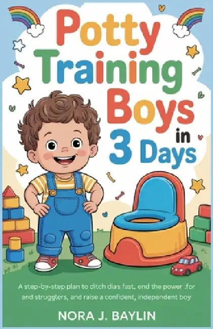 Potty Training boys in 3 days: A Step-by-Step Plan to Ditch Diapers Fast, End the Power Struggles, and Raise a Confident, Independent Boy by Nora J. Baylin